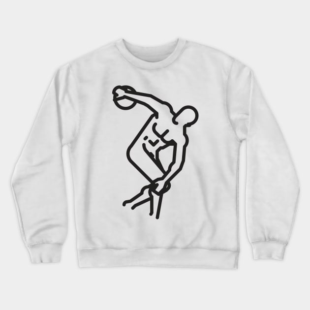 Discobolus Crewneck Sweatshirt by oksalyesilok
